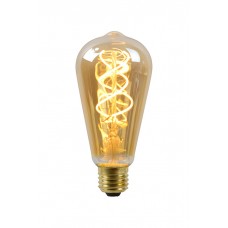 Светодиодная лампа Lucide 49034/05/62 Filament, ST64 5W 2200K E27 Dimmable, 360°