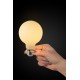 Лампа светодиодная Lucide 49048/05/61 Filament bulb, G80 5W 2700K E27 Dimmable, 360°