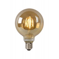 Светодиодная лампа Lucide 49069/05/62 Led bulb, G95 5W 2700K E27 Dimmable, 360°