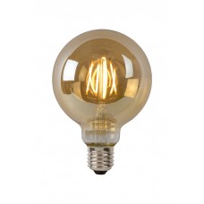 Светодиодная лампа Lucide 49069/05/62 Led bulb, G95 5W 2700K E27 Dimmable, 360°