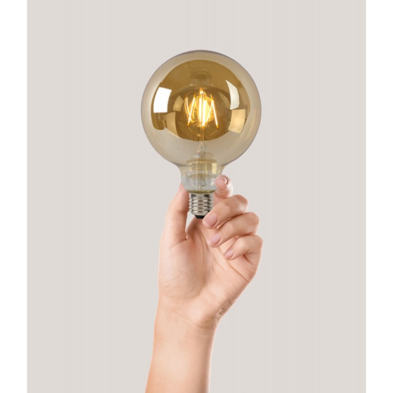 Светодиодная лампа Lucide 49070/08/62 Led bulb, G125 8W 2700K E27 Dimmable, 360°