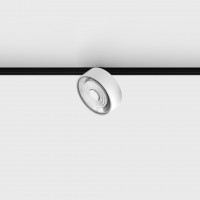 Светильник LTX IN_LINE SOL MINI, D75mm, H26mm, LED 6.3W, 4000К, белый/черный (06.7526.7.940.WH/BK)