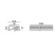 Профиль LTX PROFILE COUNTUR TRIM. L2500mm, h8.8mm, w23.8mm (12.2409.25)
