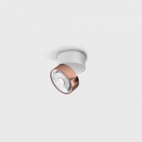 Точечный светильник LTX 02.7526.7.930.WH + SOL M RING COPPER Sol Surf Mini