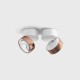 Точечный светильник LTX 02.7526.7.930.WH + SOL M RING COPPER Sol Surf Mini