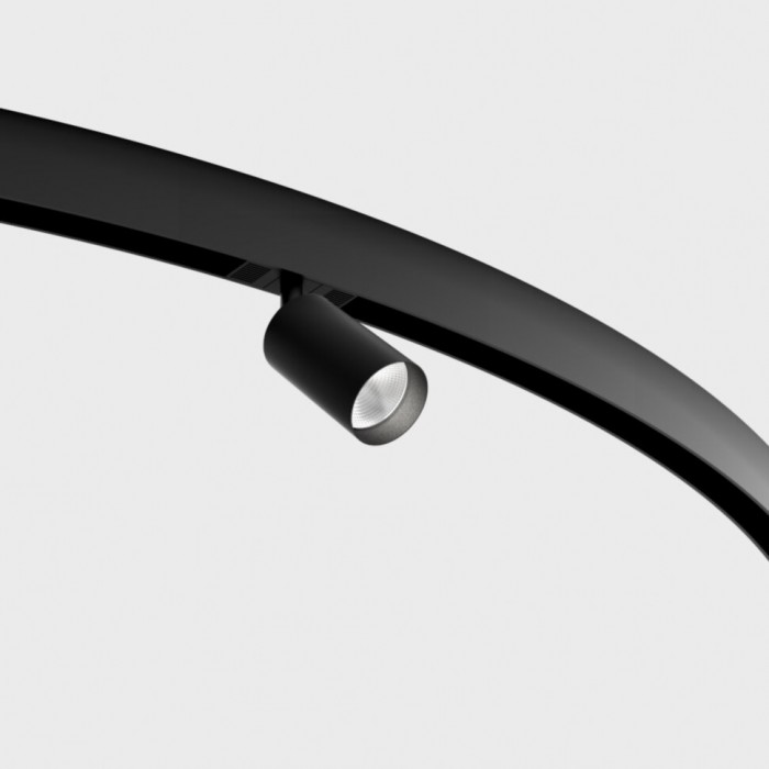 Магнитный трековый светильник LTX 09.0591.13.930.BK In_Ring Tub M A 90, 10.8 Вт, 1210 лм, 3000K