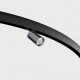 Світильник прожекторного типу LTX IN_RING TUB M A 90, D52mm, H90mm, LED 10.8W, 3000К, diamond black/чорний (09.0591.13.930.DB/BK)
