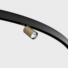 Світильник прожекторного типу LTX IN_RING TUB M A 90, D52mm, H90mm, LED 10.8W, 4000К, бронза/чорний (09.0591.13.940.BZ/BK)