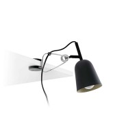 Настільна лампа Faro 51133 STUDIO Black and cream clip lamp