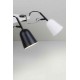 Настольная лампа Faro 51133 STUDIO Black and cream clip lamp