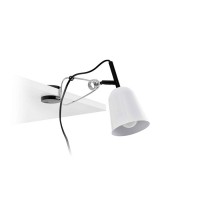 Настольная лампа Faro 51135 STUDIO White clip lamp
