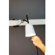 Настольная лампа Faro 51135 STUDIO White clip lamp