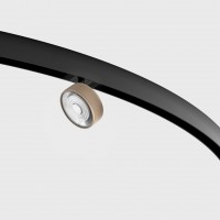 Светильник LTX IN_RING SOL MINI, D75mm, H26mm, LED 6.3W, 4000К, sahara beige/черный (09.7526.7.940.SBG/BK)