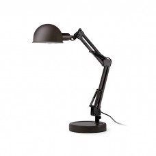 Настольная лампа Faro 51909 BAOBAB Black office reading lamp