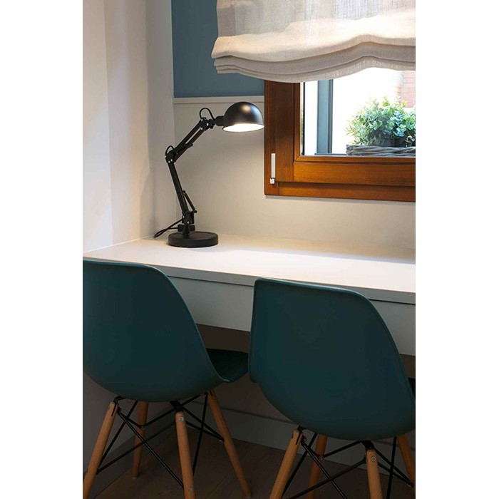 Настольная лампа Faro 51909 BAOBAB Black office reading lamp Настольная лампа Faro 51909 BAOBAB Black office reading lamp