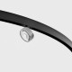 Світильник LTX IN_RING SOL MINI, D75mm, H26mm, LED 6.3W, 3000К, хром/чорний (09.7526.7.930.CRG/BK)