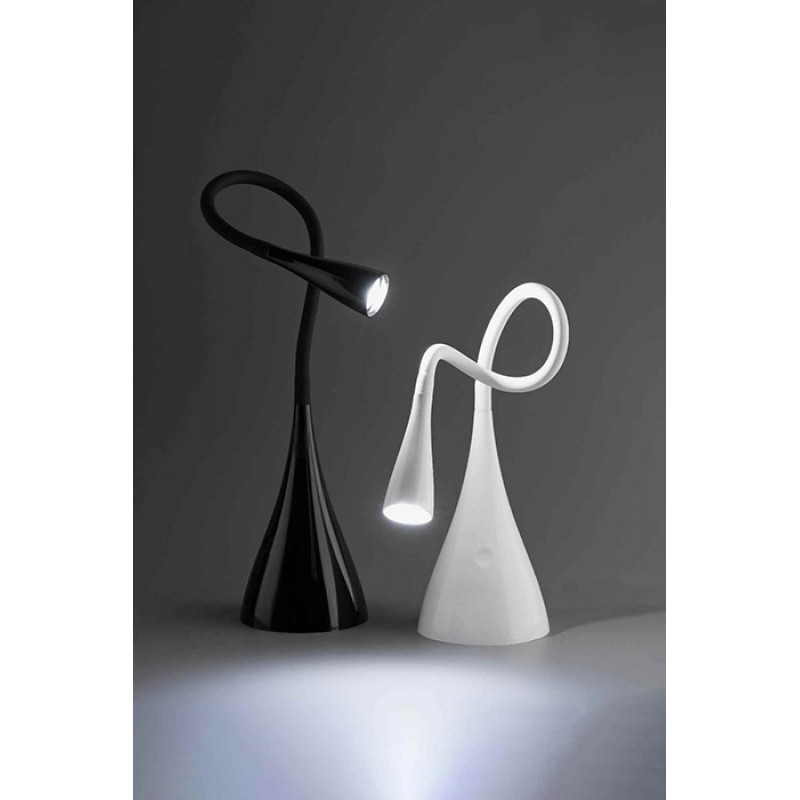 Настільна лампа Faro 52058 LENA Black reading lamp, 3 Вт, 300 лм, 4000K