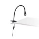 Настольная лампа Faro 52061 LENA Black clip lamp, 3 Вт, 300 лм, 4000K