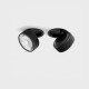 Точечный светильник LTX 01.7526.7.930.BK+SOL M RING GRAIN BLACK Sol In Mini, 7 Вт, 624 лм, 3000K