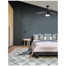 Люстра-вентилятор Nova Luce 5260251 Monsoon, 18 Вт, 650 лм, 3000K