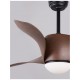 Люстра-вентилятор Nova Luce 5267611 Breeze, 18 Вт, 650 лм, 3000K