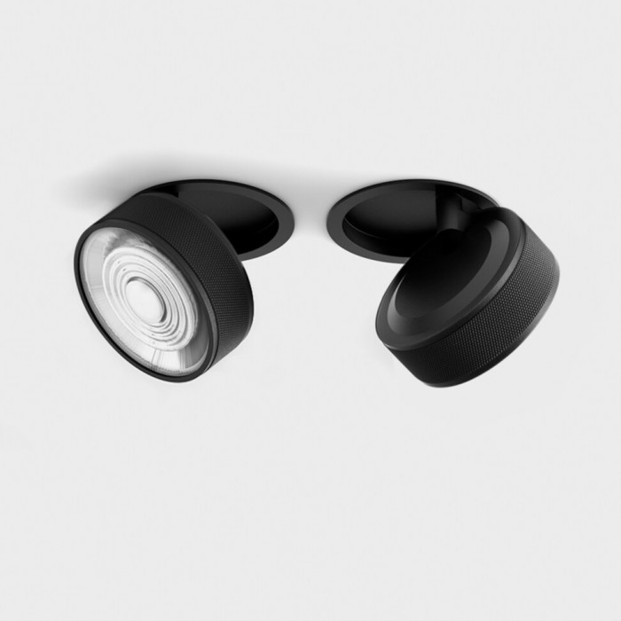 Точковий світильник LTX 01.9533.14.930.BK + SOL RING GRAIN BLACK SOL IN