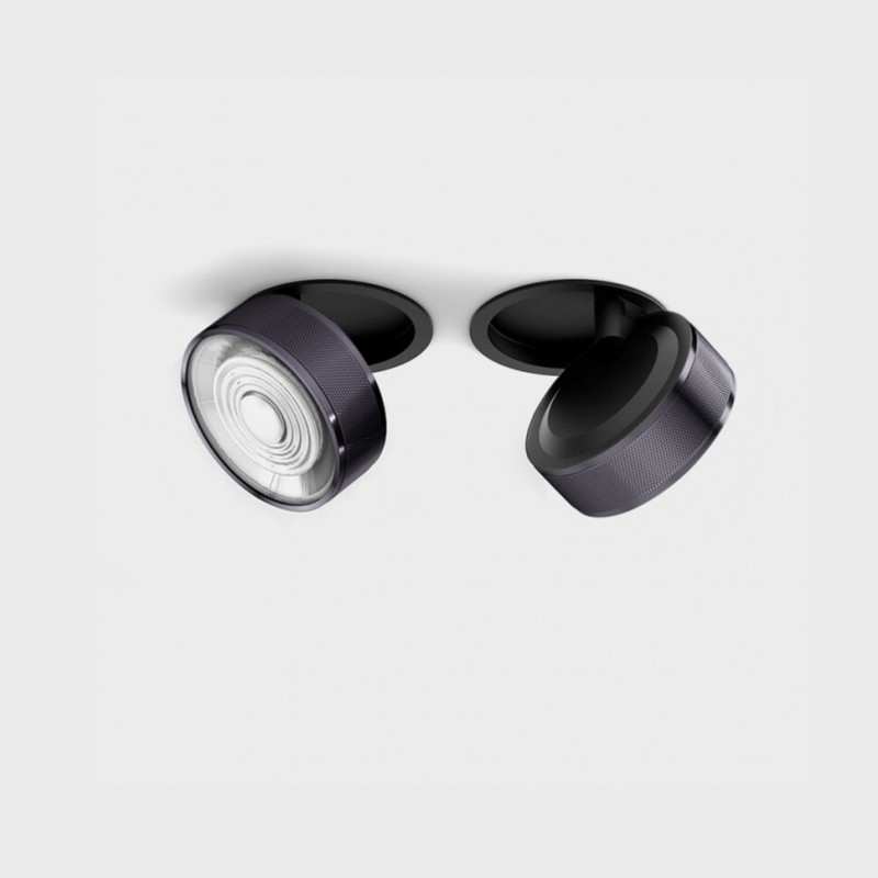 Точечный светильник LTX 01.7526.7.940.BK + SOL M RING GRAIN DIAMOND BLACK Sol In Mini, 7 Вт, 624 лм, 4000K