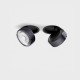 Точечный светильник LTX 01.7526.7.940.BK + SOL M RING GRAIN DIAMOND BLACK Sol In Mini, 7 Вт, 624 лм, 4000K