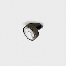 Потолочный светильник встраиваемый LTX SOL IN MINI, D75mm, H26mm, LED 7W, 3000K, черный/бронза (01.7526.7.930.BK/BZG)