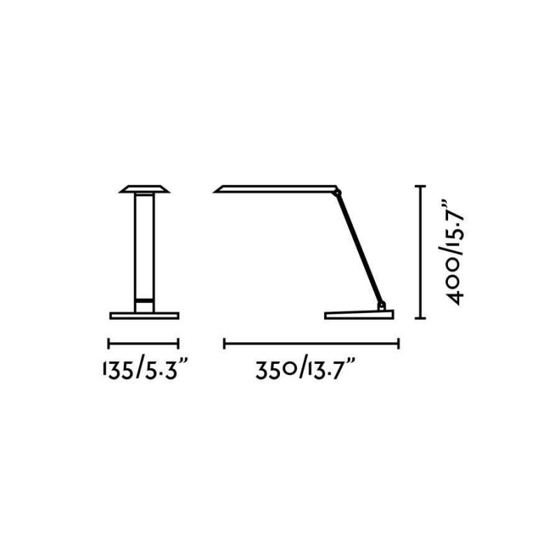 Настольная лампа Faro 53415 ANOUK Black table lamp, 8 Вт, 530 лм, 4000K