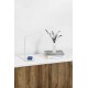 Настольная лампа Faro 53416 Anouk White table lamp induction charging, 8 Вт, 530 лм, 2700K-6500K