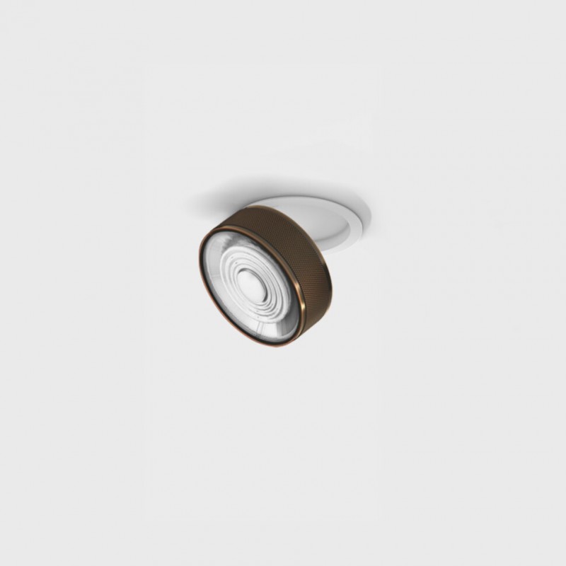 Точечный светильник LTX 01.7526.7.940.WH + SOL M RING GRAIN COPPER Sol In Mini, 7 Вт, 624 лм, 4000K