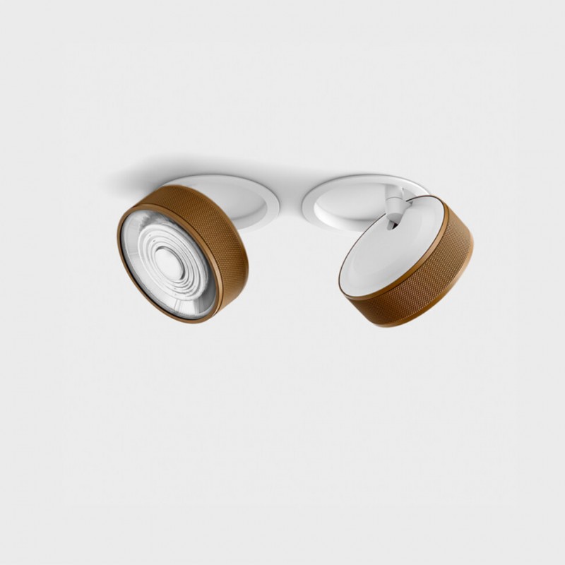Точечный светильник LTX 01.7526.7.930.WH + SOL M RING GRAIN COFFEE Sol In Mini, 7 Вт, 624 лм, 3000K