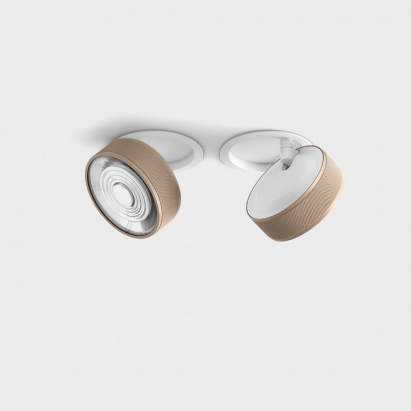 Точечный светильник LTX 01.7526.7.930.WH + SOL M RING GREIN SAHARA BEIGE Sol In Mini, 7 Вт, 624 лм, 3000K