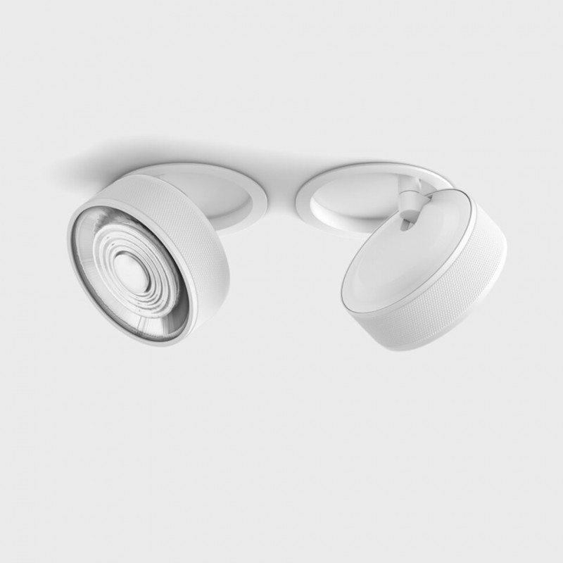 Точечный светильник LTX 01.9533.14.940.WH + SOL RING GRAIN WHITE Sol In