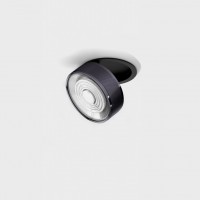 Потолочный светильник LTX SOL IN, D95mm, H33mm, LED 14W 3000K, черный/diamond black (01.9533.14.930.BK/DBG)