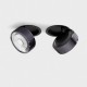Точечный светильник LTX 01.9533.14.940.BK + SOL RING GRAIN DIAMOND BLACK Sol In