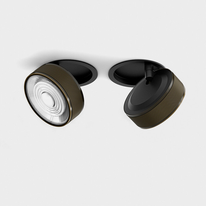 Точковий світильник LTX 01.9533.14.940.BK + SOL RING GRAIN BRONZE Sol In