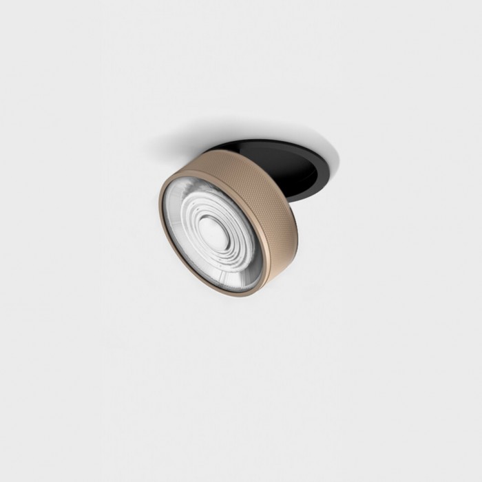 Точковий світильник LTX 01.9533.14.940.BK + SOL RING GRAIN SAHARA BEIGE Sol In