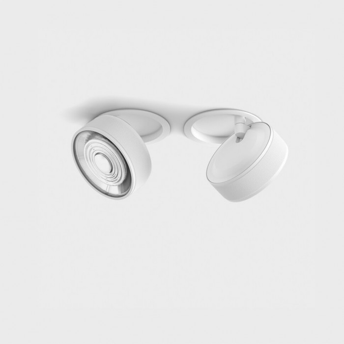 Точковий світильник LTX 01.7526.7.940.WH + SOL M RING GRAIN WHITE Sol In Mini, 7 Вт, 624 лм, 4000K