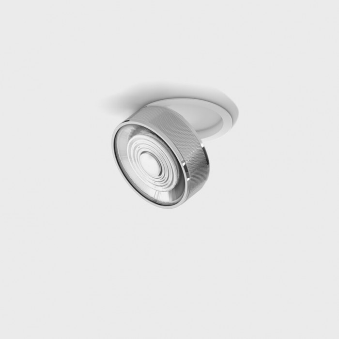 Точковий світильник LTX 01.9533.14.940.WH + SOL RING GRAIN CHROME Sol In