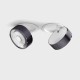 Точечный светильник LTX 01.9533.14.940.WH + SOL RING GRAIN DIAMOND BLACK Sol In