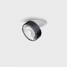 Потолочный светильник встраиваемый LTX SOL IN, D95mm, H33mm, LED 14W 4000K, белый/бриллиантово-черный (01.9533.14.940.WH/DBG)