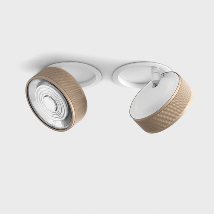 Точковий світильник LTX 01.9533.14.940.WH + SOL RING GRAIN SAHARA BEIGE Sol In