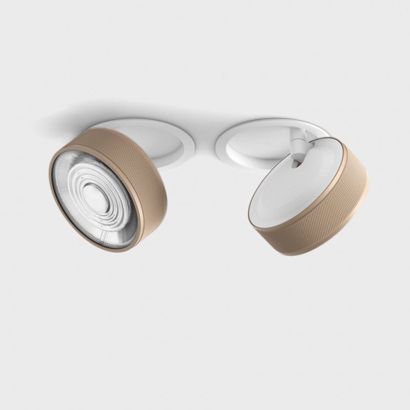 Точечный светильник LTX 01.9533.14.940.WH + SOL RING GRAIN SAHARA BEIGE Sol In
