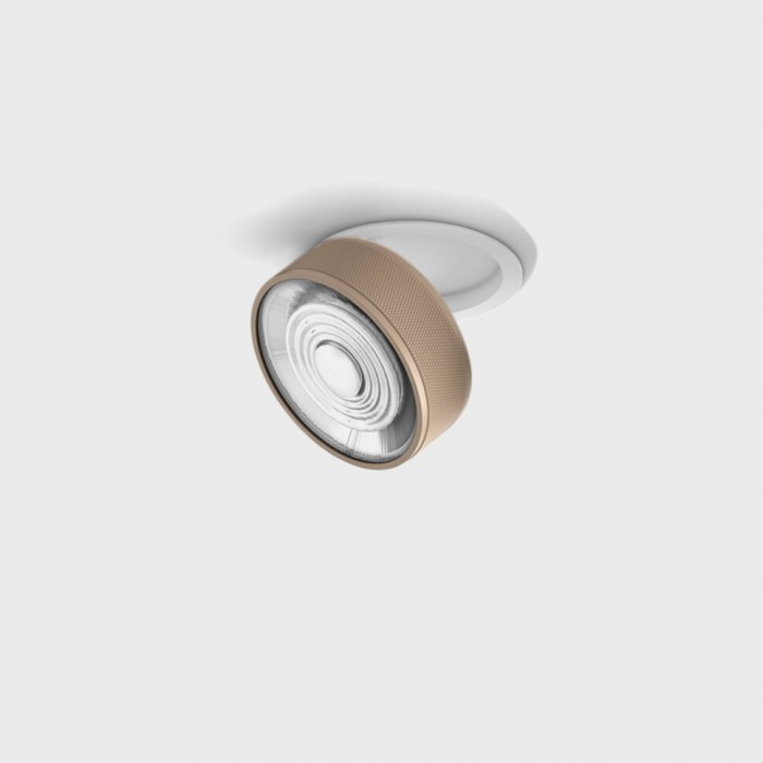 Точковий світильник LTX 01.9533.14.940.WH + SOL RING GRAIN SAHARA BEIGE Sol In