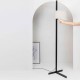 Торшер - Faro 57211-03 STAND UP Black and grey floor lamp