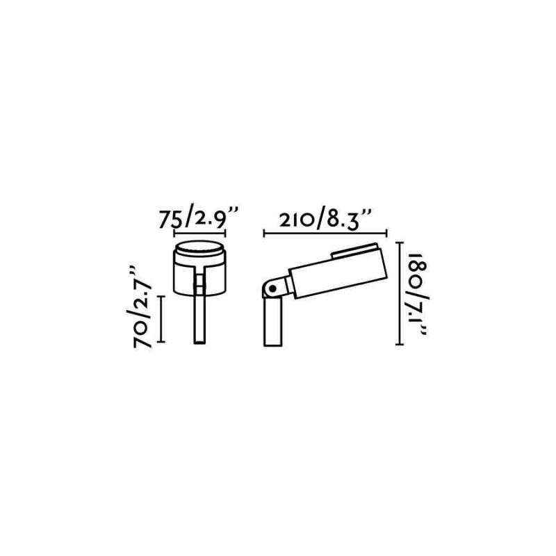 Бра - Faro 57300 INVITING White wall lamp, 6 Вт, 410 лм, 2700 - 4800K