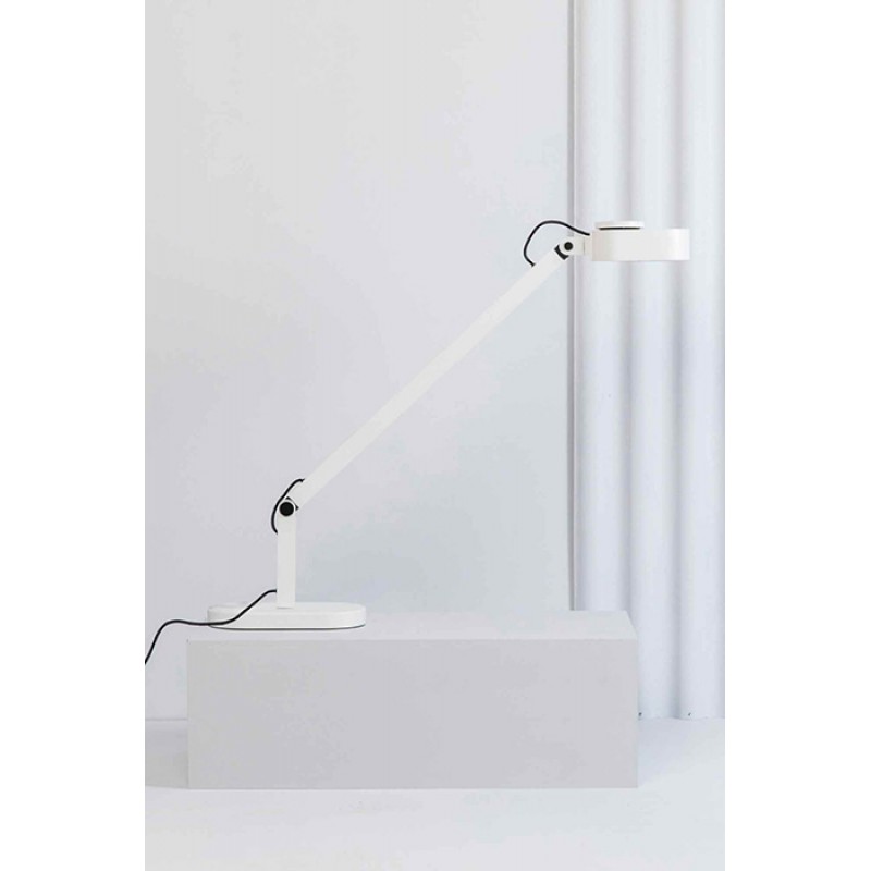 Настольная лампа Faro 57312 INVITING White table lamp, 6 Вт, 410 лм, 2700 - 4800K