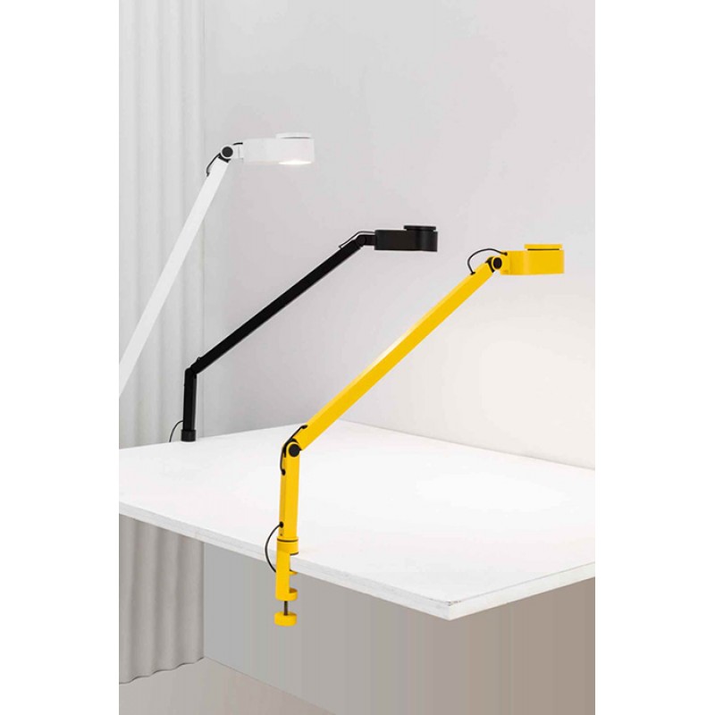 Настольная лампа Faro 57315 INVITING White clip lamp, 6 Вт, 410 лм, 2700 – 4800K